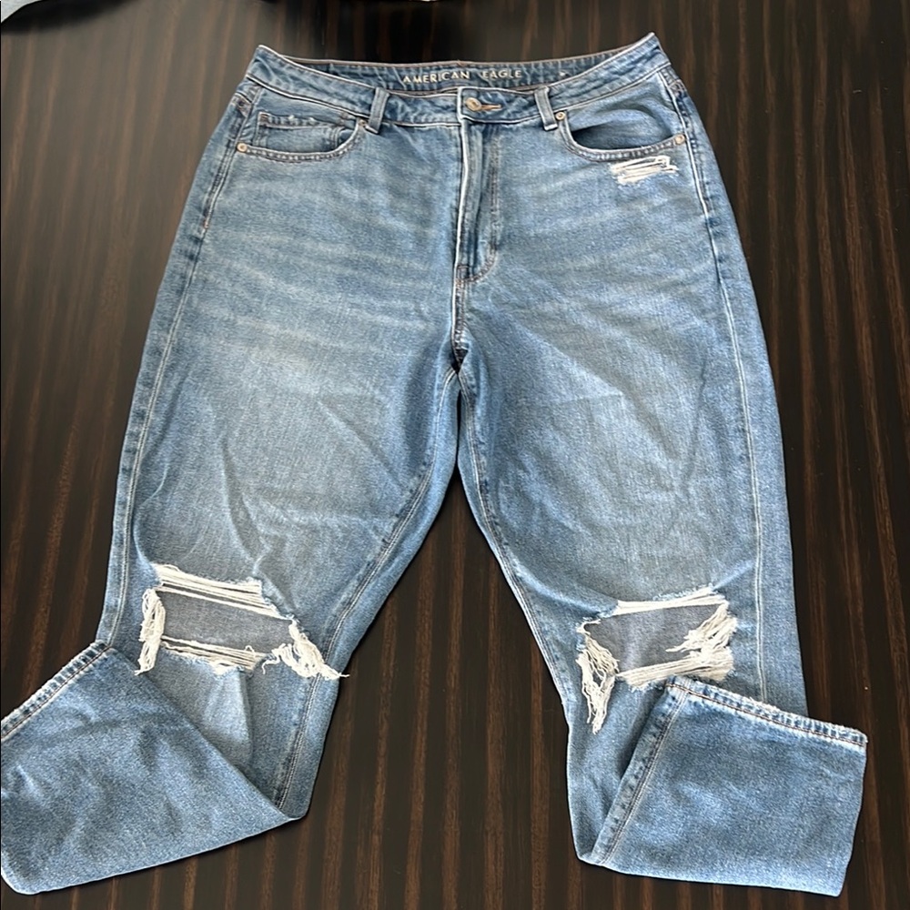 American Eagle Outfitters Blue Boyfriend Jeans